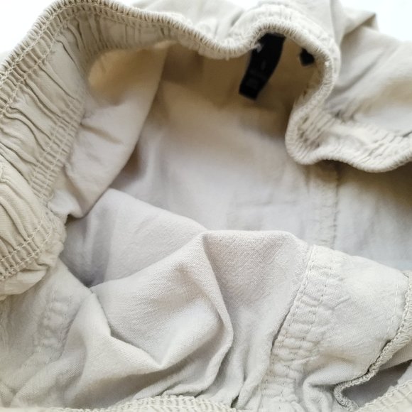 Karen Scott Capri Pull On Tan Cotton Pants Small - Picture 11 of 14